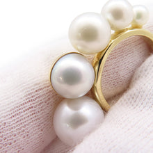 Load image into Gallery viewer, TASAKI Shell Gradation Ring Size No. 10RC-4550-18KYG 18K Yellow Gold
