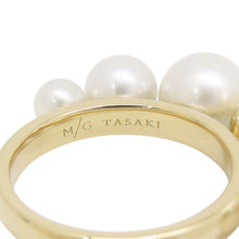 Load image into Gallery viewer, TASAKI Shell Gradation Ring Size No. 10RC-4550-18KYG 18K Yellow Gold
