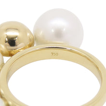 Load image into Gallery viewer, TASAKI Shell Gradation Ring Size No. 10RC-4550-18KYG 18K Yellow Gold
