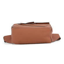 将图像加载到图库查看器中，LOEWE Puzzle Bumbag BrownB510P35X09 Leather Size Small

