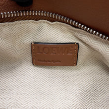 将图像加载到图库查看器中，LOEWE Puzzle Bumbag BrownB510P35X09 Leather Size Small
