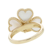 将图像加载到图库查看器中，Van Cleef &amp; Arpels Sweet Heart Ring Size 50/#10VCARN5P350/VCARN5P300 18K Yellow Gold
