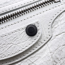 Load image into Gallery viewer, BALENCIAGA City 2WAY Handbag White806395 Arena Lambskin
