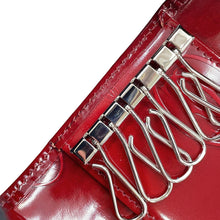 将图像加载到图库查看器中，CARTIER Happy Birthday Key Case BordeauxL3000929 Patent Leather
