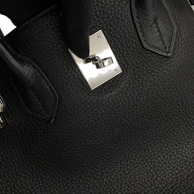 将图像加载到图库查看器中，HERMES Birkin Black Taurillon Clemence Size 30
