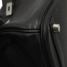 将图像加载到图库查看器中，HERMES Birkin Black Taurillon Clemence Size 30
