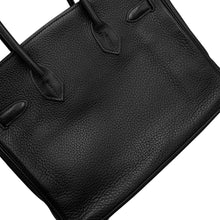 将图像加载到图库查看器中，HERMES Birkin Black Taurillon Clemence Size 30
