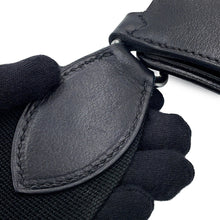 将图像加载到图库查看器中，HERMES Messenger Attrage Black Evergrain Canvas
