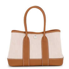 Load image into Gallery viewer, HERMES Neo Garden Gold/Ecru Toile H Negonda Leather Size 23
