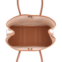 Load image into Gallery viewer, HERMES Neo Garden Gold/Ecru Toile H Negonda Leather Size 23
