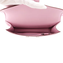 将图像加载到图库查看器中，HERMES Constance Elan Miroir Mauve Sylvestre Epsom
