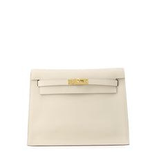 将图像加载到图库查看器中，HERMES Kelly dance 2 Craie Swift Leather
