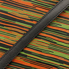 Load image into Gallery viewer, HERMES Kelly Sellier Black/Orange/Green Vibrato Gulliver Size 28
