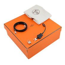 Load image into Gallery viewer, HERMES Kelly Sellier Black/Orange/Green Vibrato Gulliver Size 28

