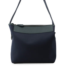 将图像加载到图库查看器中，HERMES Fool Toe R.M.S 12H Blue Marine/Vert Moyen/Blue Orange Toile Military Togo Leather

