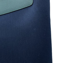 将图像加载到图库查看器中，HERMES Fool Toe R.M.S 12H Blue Marine/Vert Moyen/Blue Orange Toile Military Togo Leather
