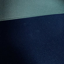 将图像加载到图库查看器中，HERMES Fool Toe R.M.S 12H Blue Marine/Vert Moyen/Blue Orange Toile Military Togo Leather

