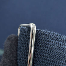 将图像加载到图库查看器中，HERMES Fool Toe R.M.S 12H Blue Marine/Vert Moyen/Blue Orange Toile Military Togo Leather
