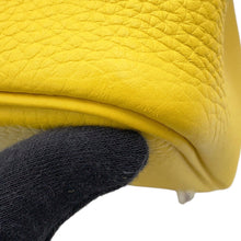 将图像加载到图库查看器中，HERMES Picotin Lock Jaune Ambre Taurillon Clemence Size PM
