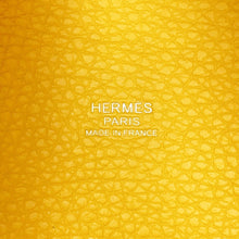 将图像加载到图库查看器中，HERMES Picotin Lock Jaune Ambre Taurillon Clemence Size PM
