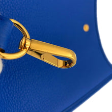 Load image into Gallery viewer, HERMES Evelyne Long Blue france Taurillon Clemence Size TPM
