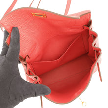 将图像加载到图库查看器中，HERMES Kelly Ad Rouge Pivoine Togo Leather Size PM

