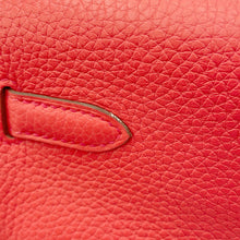 将图像加载到图库查看器中，HERMES Kelly Ad Rouge Pivoine Togo Leather Size PM
