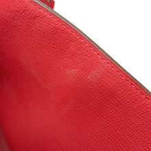 将图像加载到图库查看器中，HERMES Kelly Ad Rouge Pivoine Togo Leather Size PM

