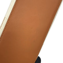 Load image into Gallery viewer, HERMES H Ambie Gold Toile H Swift Leather Size PM
