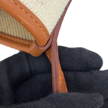 Load image into Gallery viewer, HERMES H Ambie Gold Toile H Swift Leather Size PM
