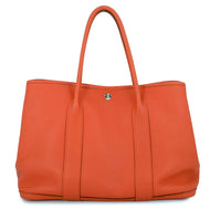 HERMES Garden Party Bougainvillier Negonda Leather Size PM
