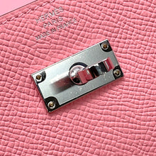 将图像加载到图库查看器中，HERMES Kelly wallet to go Rose Confetti Epsom
