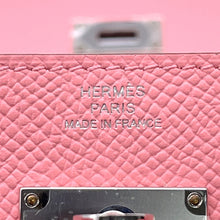 将图像加载到图库查看器中，HERMES Kelly wallet to go Rose Confetti Epsom
