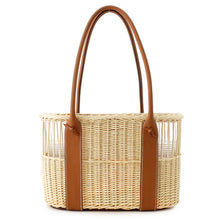 将图像加载到图库查看器中，HERMES Bottlebasket Park Gold Willow wood, Taurillon, squirrel
