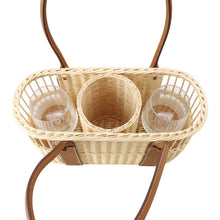 将图像加载到图库查看器中，HERMES Bottlebasket Park Gold Willow wood, Taurillon, squirrel
