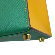 Load image into Gallery viewer, HERMES Kelly SPO (Outside) Catus/Jaune d'or Epsom Size 25
