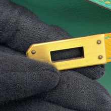 Load image into Gallery viewer, HERMES Kelly SPO (Outside) Catus/Jaune d'or Epsom Size 25
