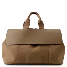 Load image into Gallery viewer, HERMES Valparaiso Etoupe Toile Chevrons Swift Leather Size MM
