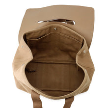 Load image into Gallery viewer, HERMES Valparaiso Etoupe Toile Chevrons Swift Leather Size MM

