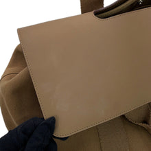 Load image into Gallery viewer, HERMES Valparaiso Etoupe Toile Chevrons Swift Leather Size MM
