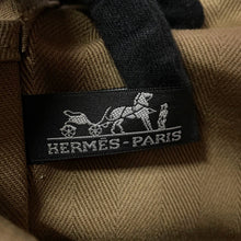Load image into Gallery viewer, HERMES Valparaiso Etoupe Toile Chevrons Swift Leather Size MM
