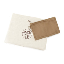 Load image into Gallery viewer, HERMES Valparaiso Etoupe Toile Chevrons Swift Leather Size MM
