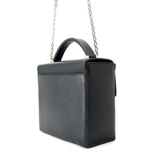 Load image into Gallery viewer, HERMES Cinetic 2way Bag Black Tadelakt Leather
