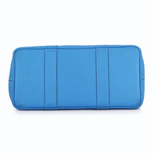 将图像加载到图库查看器中，HERMES Garden Party Cobalt Negonda Leather Size PM
