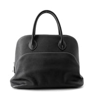 HERMES Bolide Relax Black Epsom souple Size 35