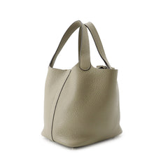 将图像加载到图库查看器中，HERMES Picotin Lock Sage Taurillon Clemence Size PM
