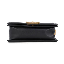 Load image into Gallery viewer, CHANEL Boy Chanel ChainShoulder Bag BlackA67085 Caviar Leather Size Small
