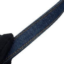将图像加载到图库查看器中，CHANEL CC Logo 2-Way Vanity Bag BlueA07061 Denim
