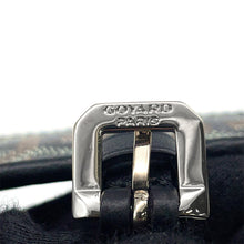 将图像加载到图库查看器中，GOYARD Aussiangri Pouch Black/Brown/White PVC Leather
