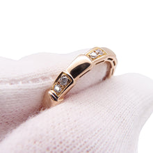 Load image into Gallery viewer, BVLGARI Serpenti Viper Ring Size 53/#13353270 18K Pink Gold
